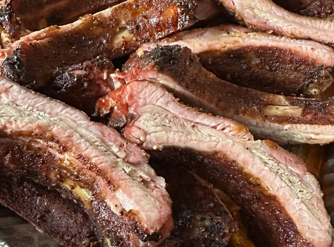 Smoked Dry Rub Baby Back Full Rack Pork