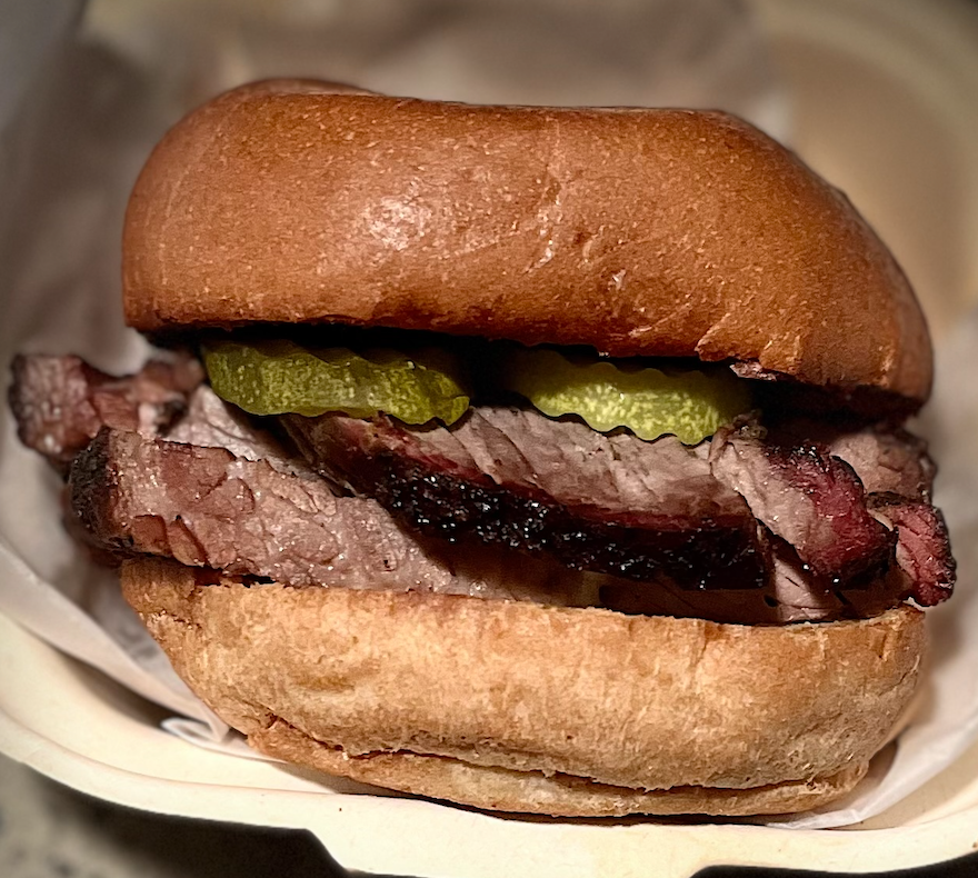 Basic Brisket Sandwich